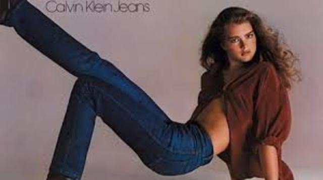 Calvin Klein & Brooke Shields