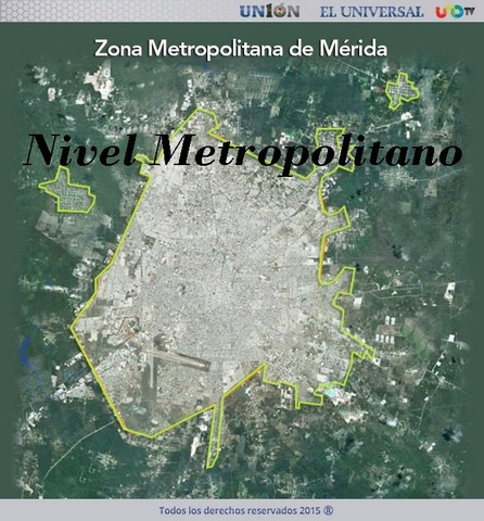 Sistema de espacios públicos de la zona metropolitana de Mérida