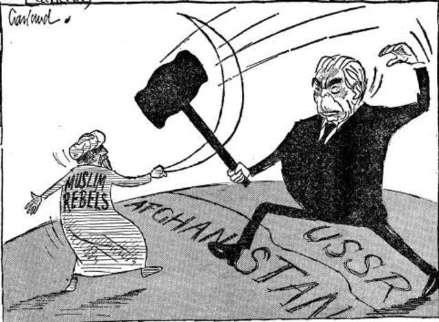 URSS invade Afganistán