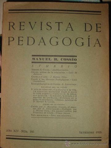 Publicación de la Revista de Pedagogía
