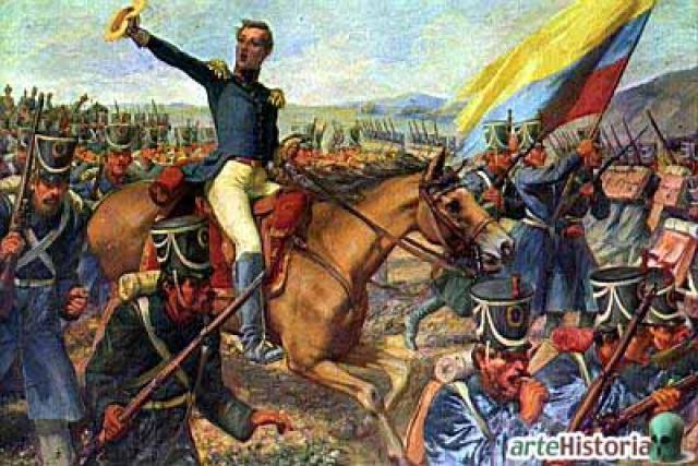 La batalla de Boyacá