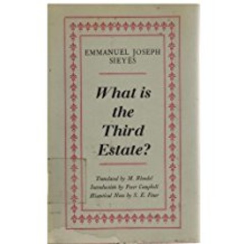 Pubblicazione di Che cos'è il terzo Stato? di Sieyès