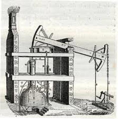 Maquina de vapor atmosférica