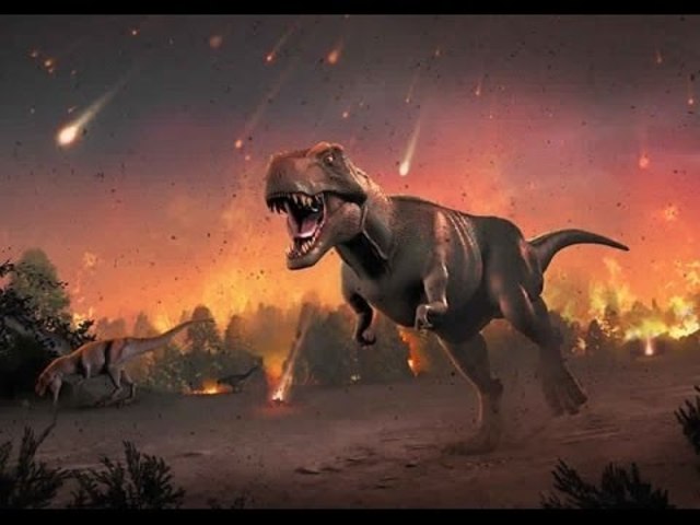 100 Millones atrás-Extinción de los Dinosaurios