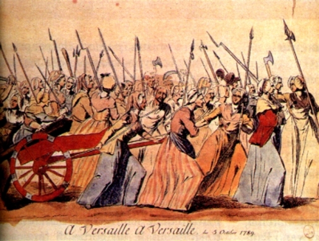 Manifestazione su Versailles