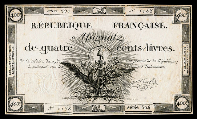 Incameramento e vendita dei beni della Chiesa e dei nobili emigrati