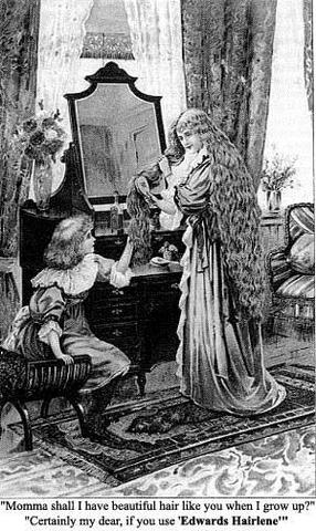 LA CURA DEI CAPELLI NEL '700