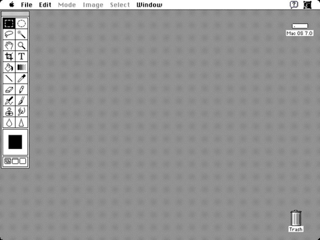 Photoshop 1.0 Interface