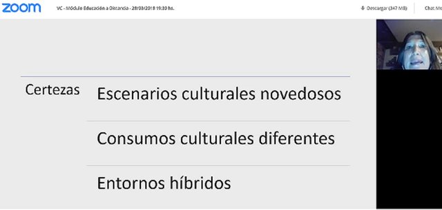 Integración y socialización de conceptos sobre la Educación Vrtual
