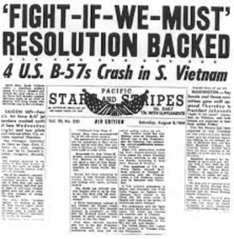 (Vietnam War) The Gulf of Tonkin Resolution