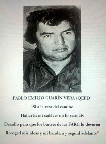 Muerte de Pablo Emilio Guarin