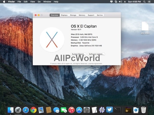 Mac OS X 10.11 "El Capitan"