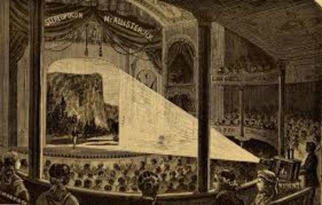 First magic lantern appearance