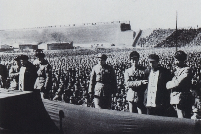 刘青山与张子善因“贪污被处决