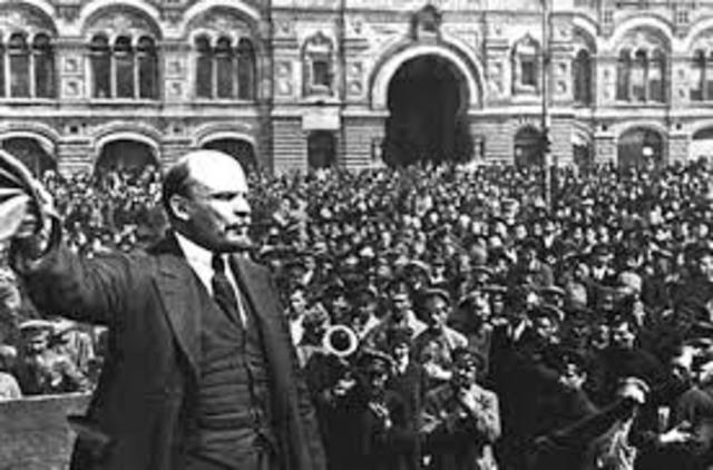 Regreso de Lenin a Rusia