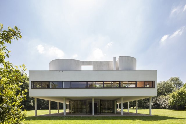 Villa Saboya en Poissy. Le Corbusier en 1929. (Racionalismo)