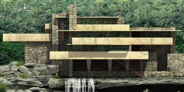 Residencia Kauffmann en Pensilvania. Frank Lloyd Wright en 1936.(Organicismo)