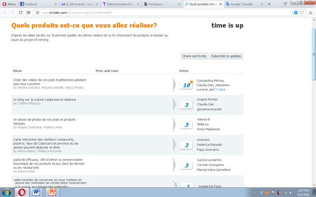 Voturi folosind TRICIDER