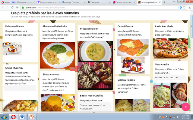 PADLET-2 retete preferate