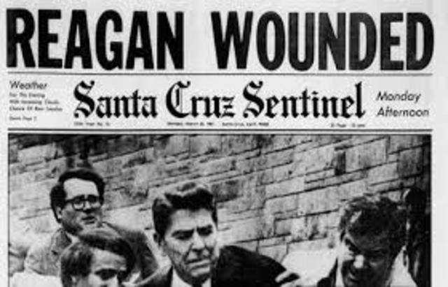 President Reagan got Shot