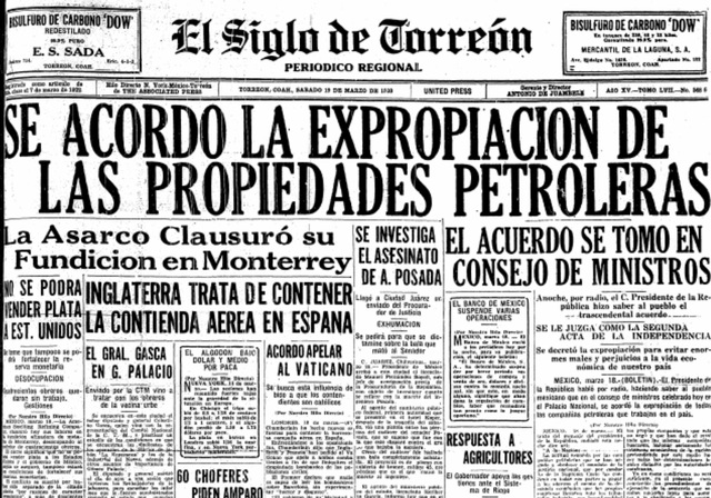 Expropiación petrolera