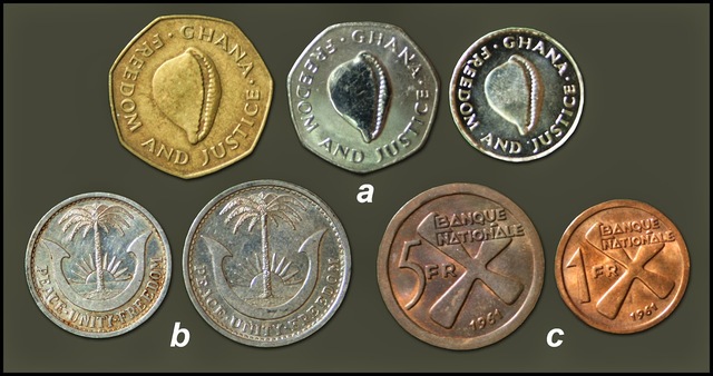 Moneda en la colonia.