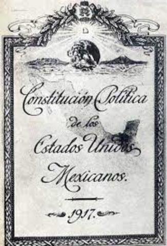 Constitución Política de 1917.