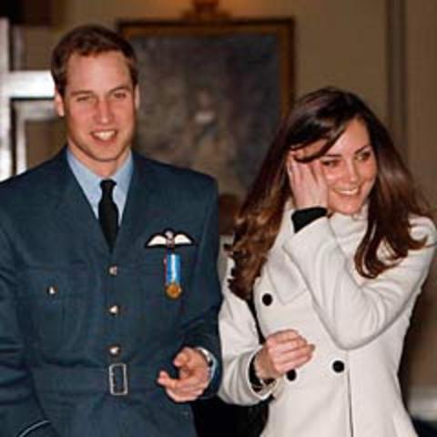 Prince William and Kate are rumoured to have become an item around the Christmas period