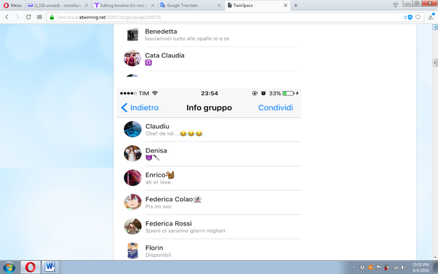 Creare grup WhatsApp