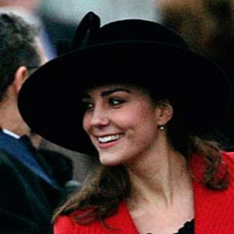 Kate is a guest at Prince William's 21st birthday party at Windsor Castle, but in an interview he denies he has a steady girlfriend.