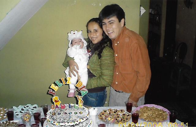 Camila cumple 2 meses