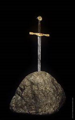 Arthur Pulls the Sword from the Stone