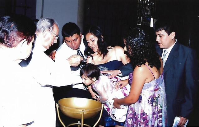 Bautizo de Camila