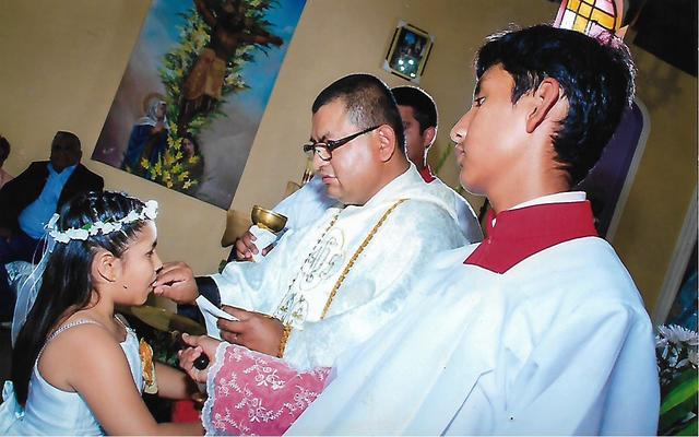 Primera comunión de Camila