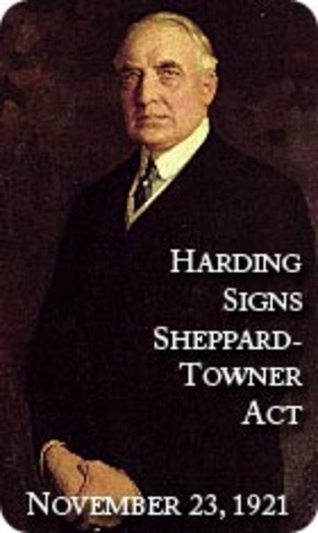 Sheppard-Towner Act passes