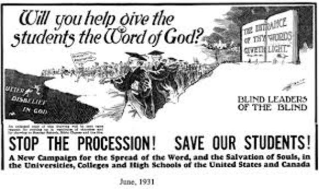 Fundamentalism begins