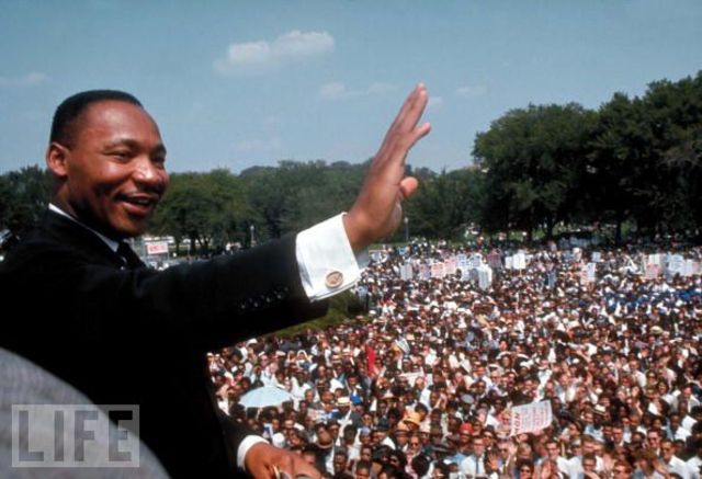 Dr.King, the civil rights icon.