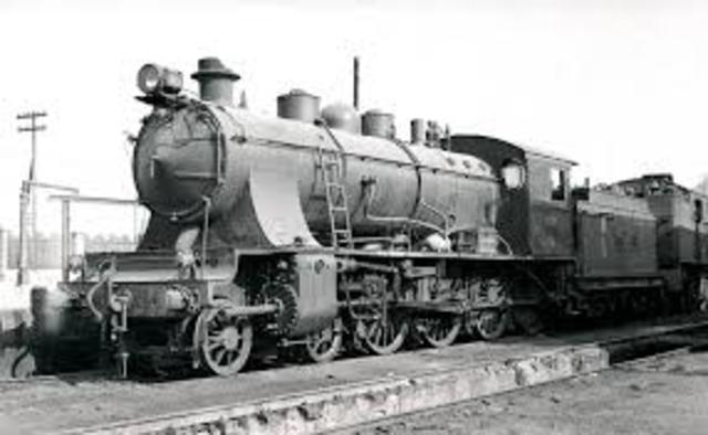 Locomotora eléctrica.