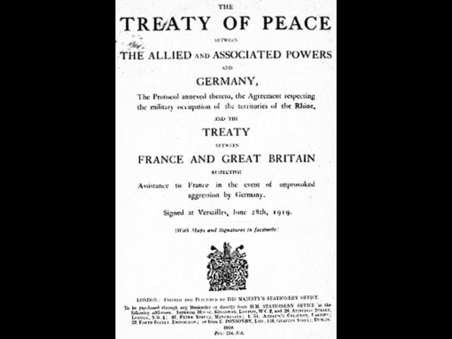 Treaty of Versailles