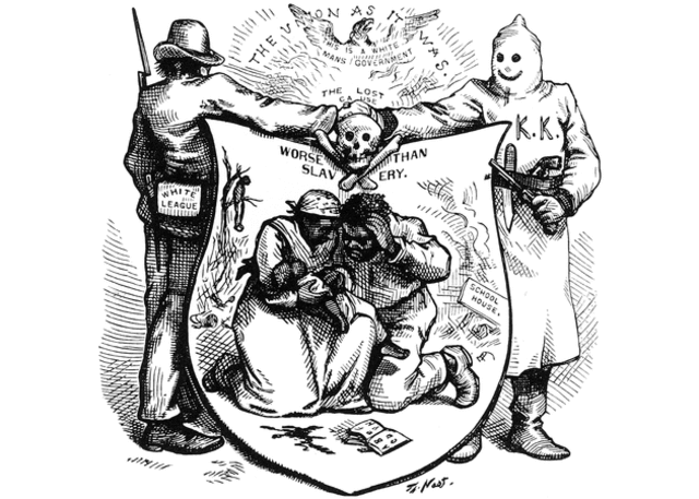 Radical Reconstruction- Opposition From White Supremacists