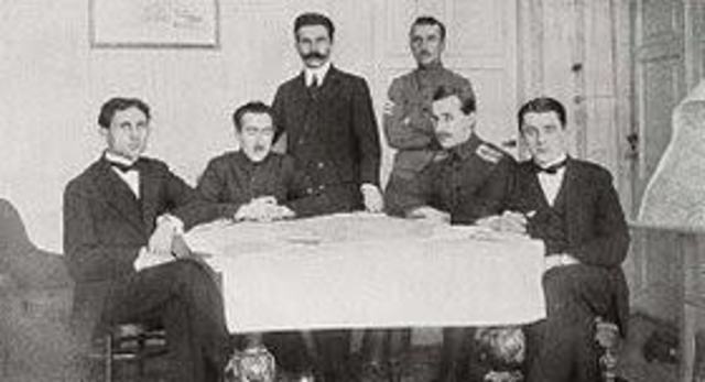 Reunión en Brest-Litovsk