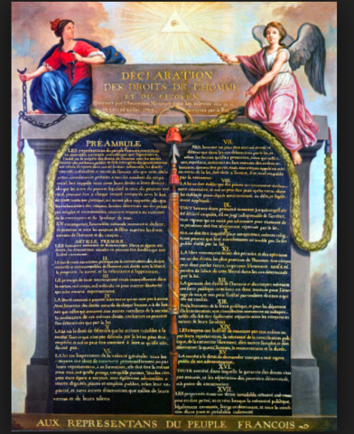 National Assembly issued the Declaration of the Rights of Man