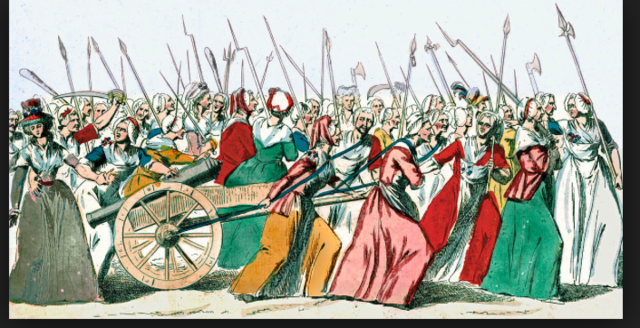 The Women's March to the Palace of Versailles