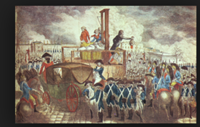Louis XVI is executed