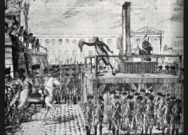 Louis XVI and Marie Antoinette Executed