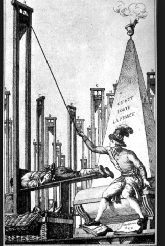 Maximilien Robespierre is executed