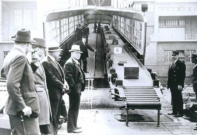 Primera cinta transportadora