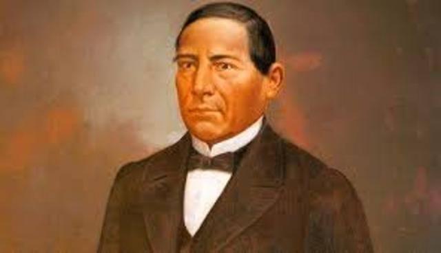 Benito Juárez es presidente (1861-1872)
