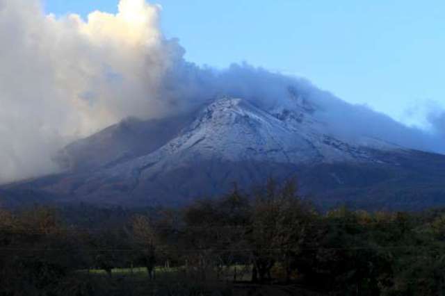 Erupción del volcán Calbuco
