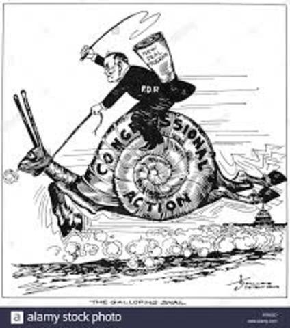 Beginning of the "Hundred Days"